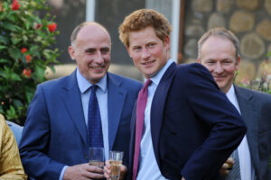 Picture of Jamie Lowther-Pinkerton with prince harry