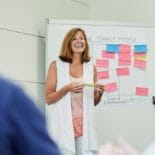 Picture of a meeting at the Moller Centre