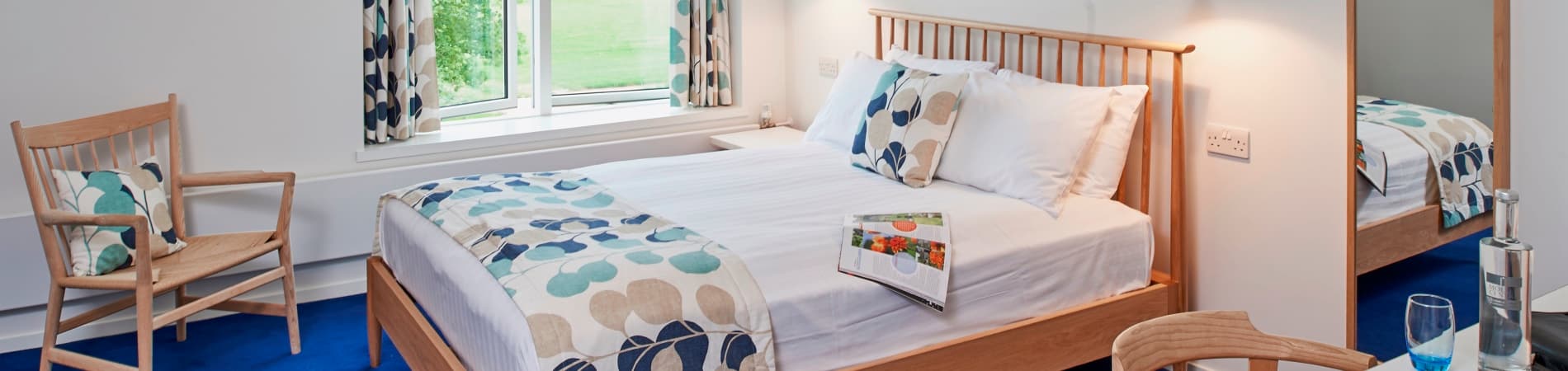 Bedroom-at-Residential Conference Centre In Cambridge Bedroom-at-Residential Conference Centre In Cambridge