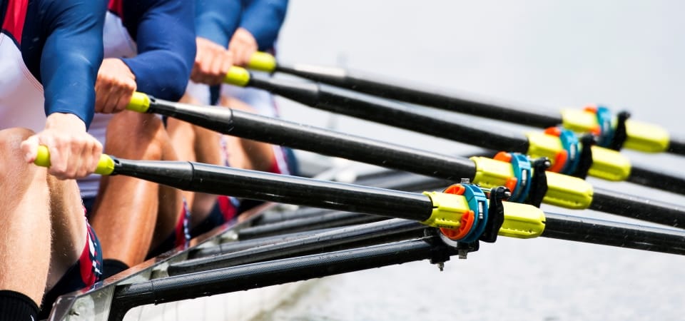 Rowing team - Cambridge advance executive coaching course/training