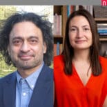 Picture of Sudhanshu Palsule and Amy Brann at Moller Institute