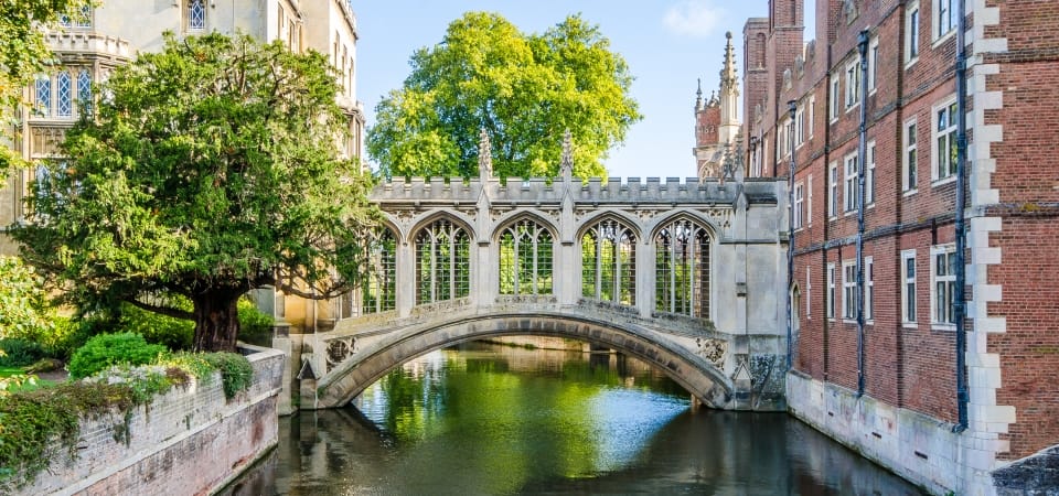 Picture of the Bridge of Sighs, Cambridge