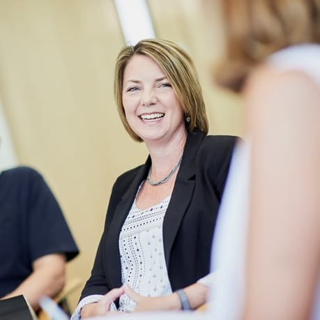 Clients at Moller Institute Picture of clients at Moller Institute taking part in the corporate executive coaching programme