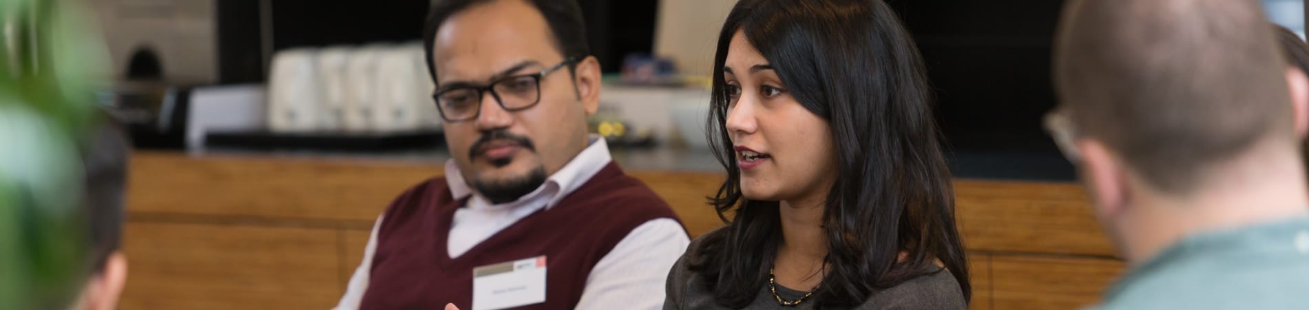 Picture of people in a leadership development programme at Moller Institute