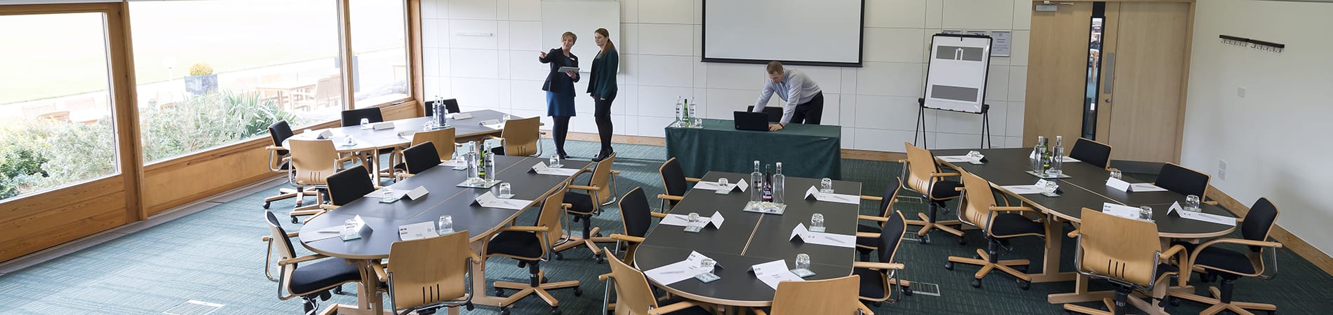 meeting room at moller institute