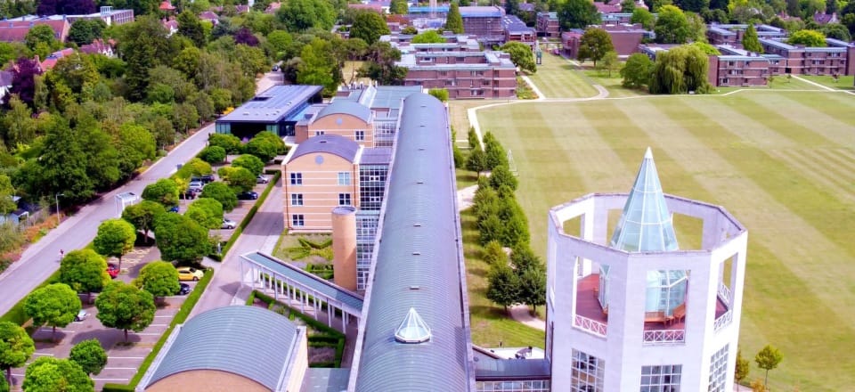 Picture of Moller Institute from the sky