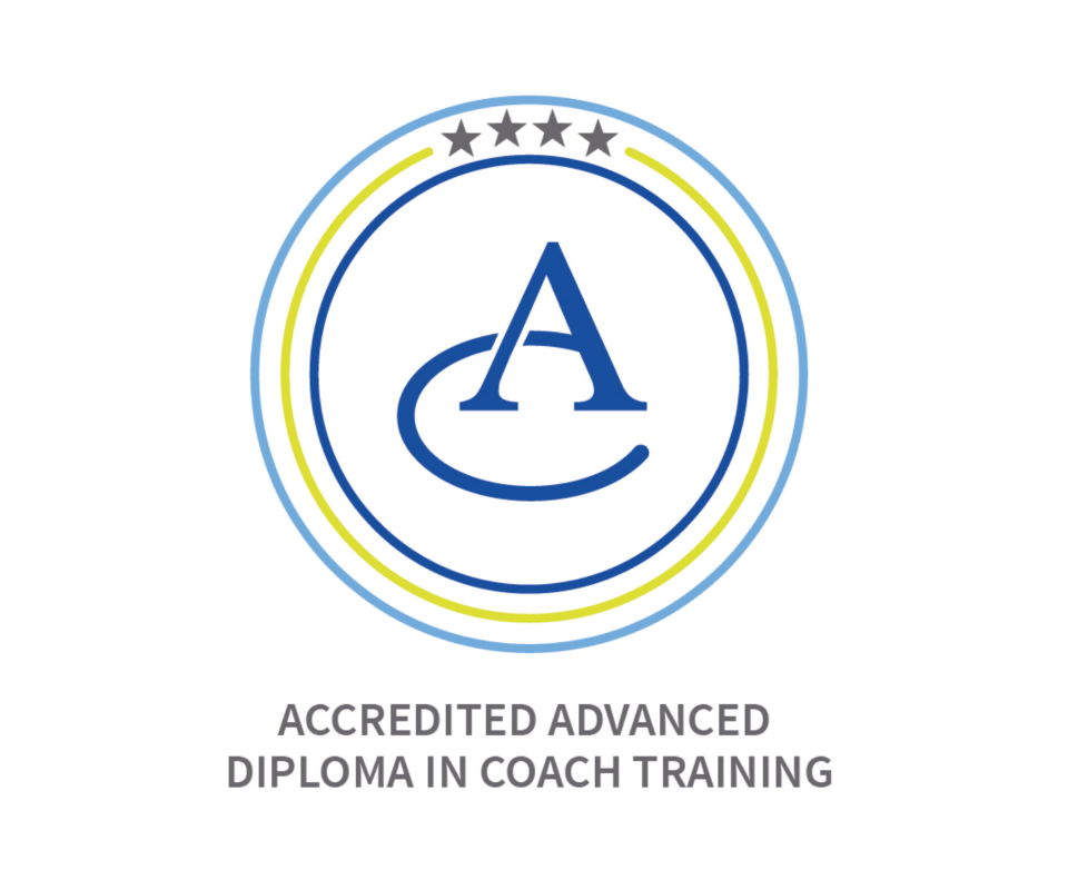 Advanced Accreditation logo Picture of accredited advanced diploma in coach training logo - executive coaching programme