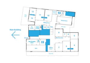 study centre floor plan