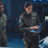 International Team of Military Personnel Have Meeting in Top Sec picture of ARM leadership