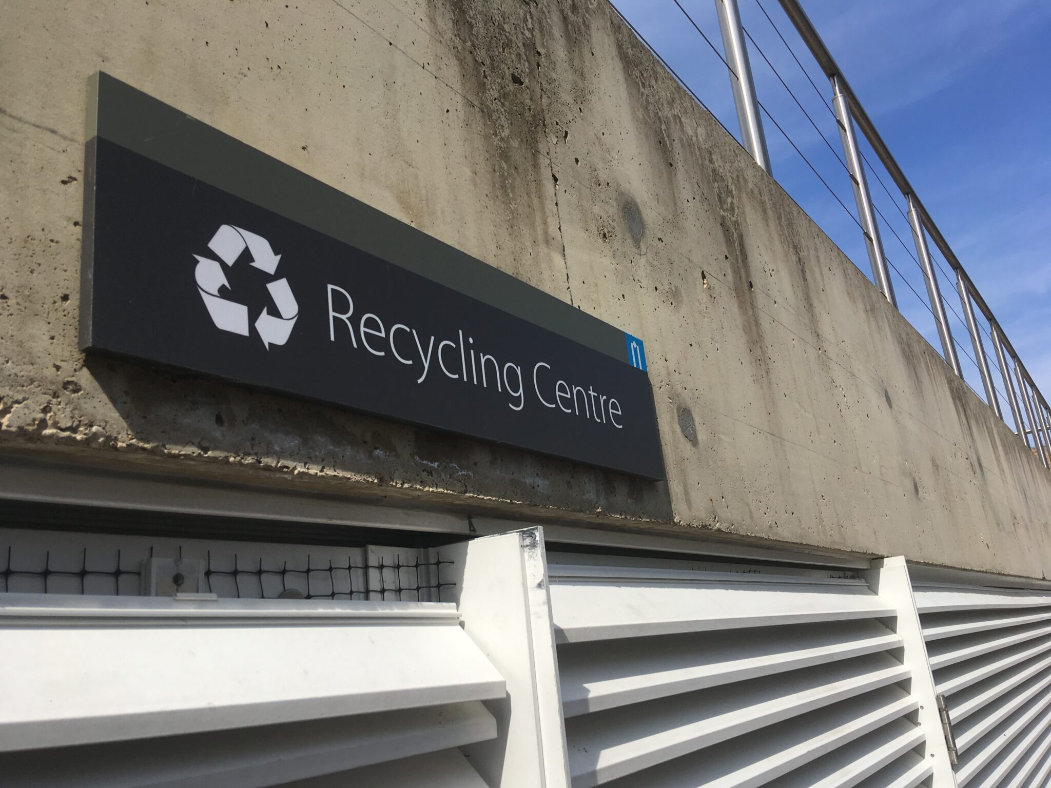 Recycling sign 1 Recycling sign 1