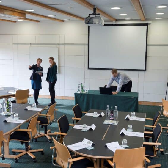 Picture of a Conference Services Assistant at the Moller Institute
