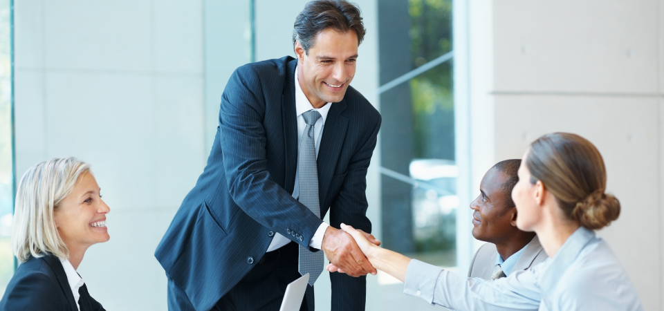 case study Picture of people shaking hands