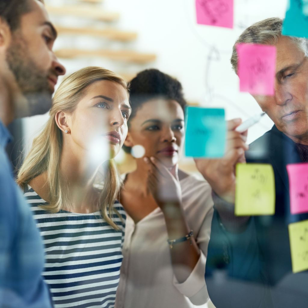 developing talent 1.1 Picture of an innovative business meeting