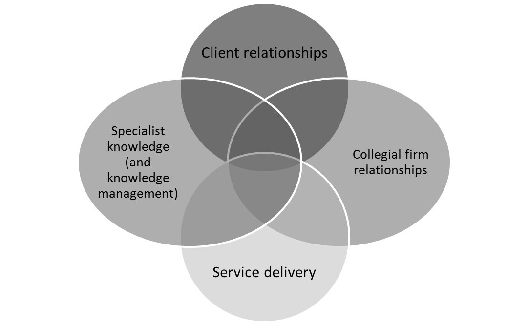 Elements of core competence in a PSF